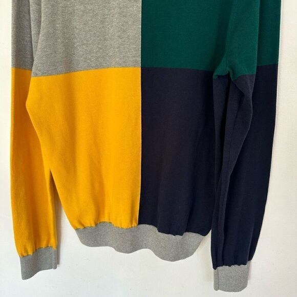 Tommy Hilfiger Men’s Modern Varsity Collegiate Color-block Crewneck Sweater - Picture 8 of 11